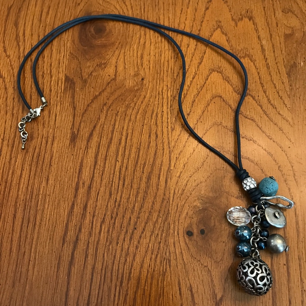 Long Beaded End Necklace